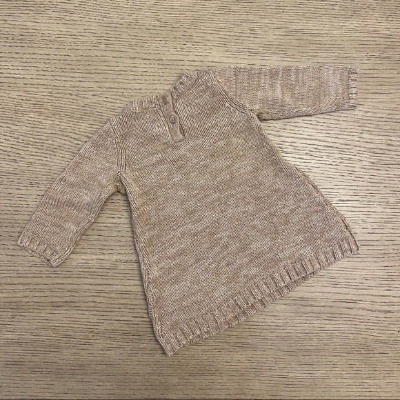 Cable Knit Sweater Dress 6-12 months - Picture 4 of 5